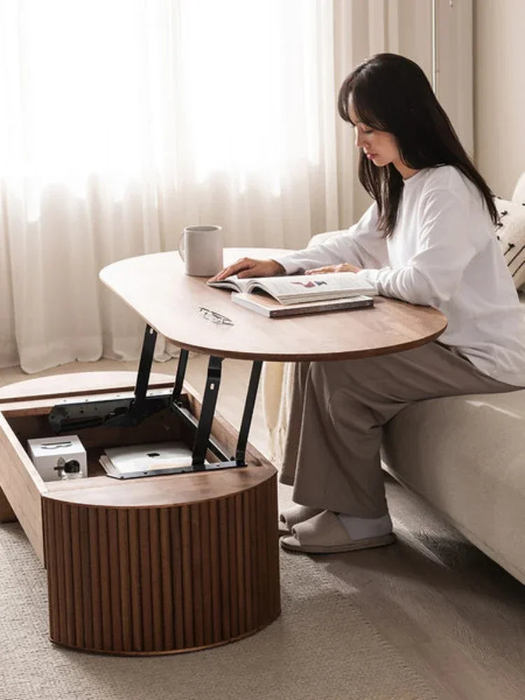 Adjustable Home Living Room Storage Tea Table Multifunctional Tea Table