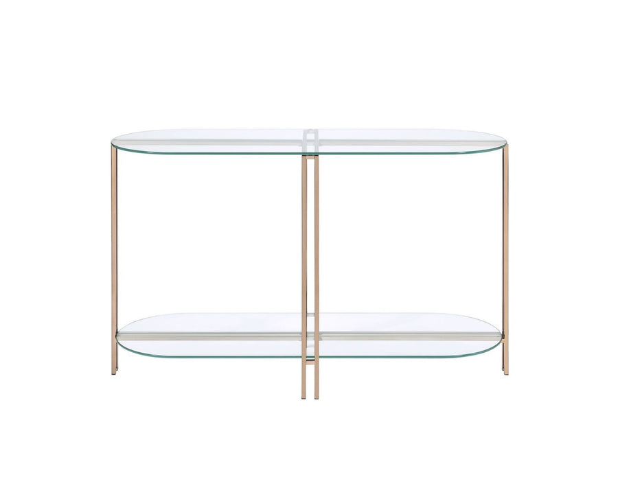 Veises Sofa Table, Champagne 82999
