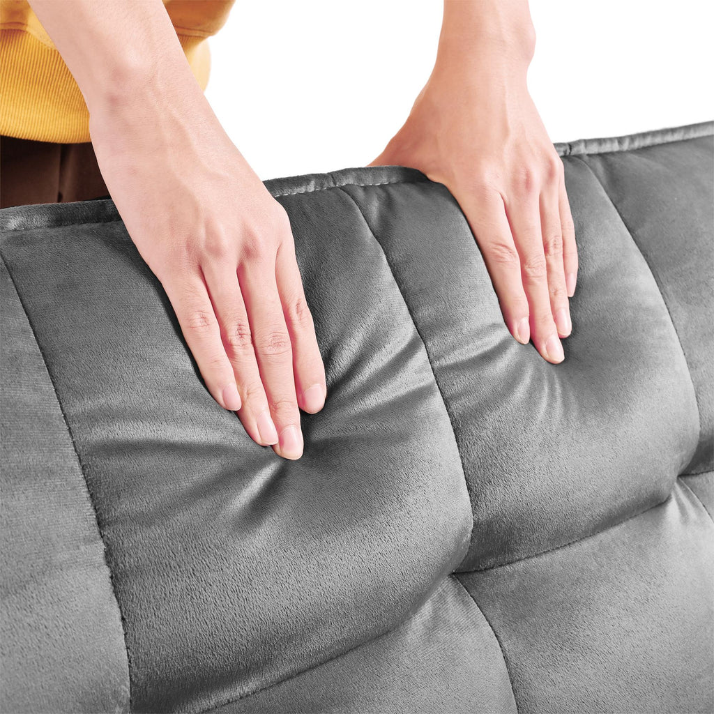 Dark Gray 3-in-1 Pull-Out Sleeper Loveseat