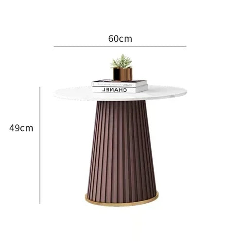 Simple Glamour Coffee Tables Round Small Nordic White Coffee Table Unique Minimalist Mesa Auxiliar Salon Living Room Furniture
