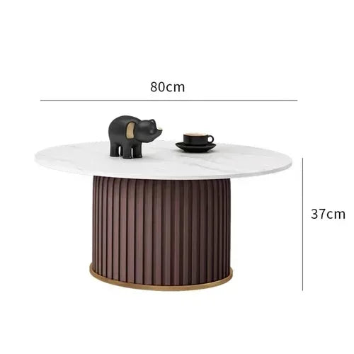 Simple Glamour Coffee Tables Round Small Nordic White Coffee Table Unique Minimalist Mesa Auxiliar Salon Living Room Furniture