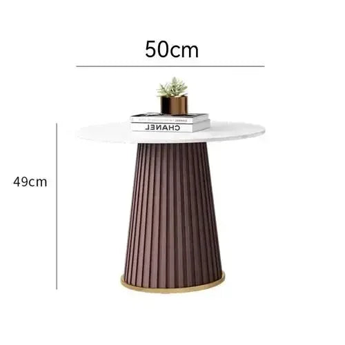 Simple Glamour Coffee Tables Round Small Nordic White Coffee Table Unique Minimalist Mesa Auxiliar Salon Living Room Furniture
