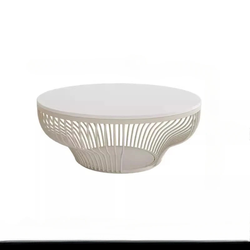 Korea Design Coffee Table Storage Simple India Bedroom White Round Coffee Table Wood Japanese Mesa Centro Salon Home Furniture