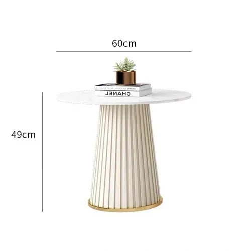 Simple Glamour Coffee Tables Round Small Nordic White Coffee Table Unique Minimalist Mesa Auxiliar Salon Living Room Furniture