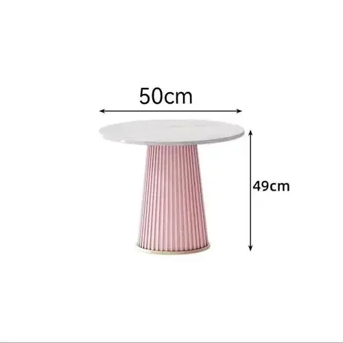 Simple Glamour Coffee Tables Round Small Nordic White Coffee Table Unique Minimalist Mesa Auxiliar Salon Living Room Furniture