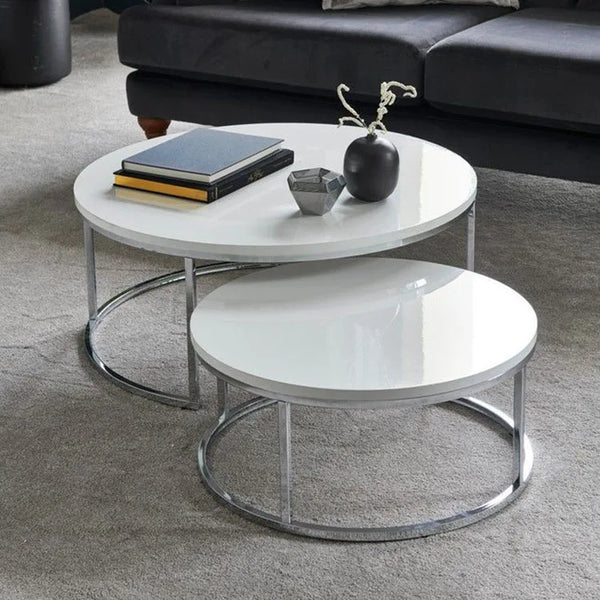 Modern Luxury Living Room Furniture Sets Metal Center Coffee Tables  Meuble De Table Basse Salon Glass Coffee Table