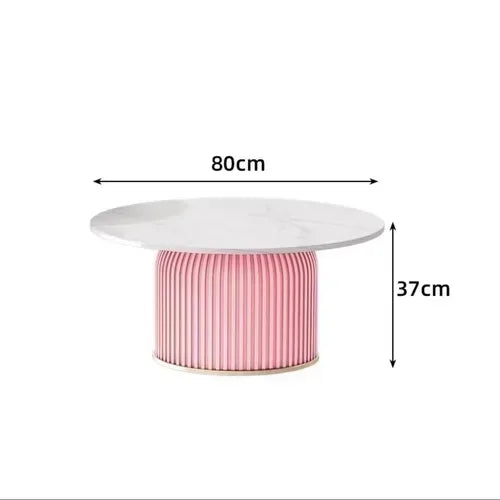 Simple Glamour Coffee Tables Round Small Nordic White Coffee Table Unique Minimalist Mesa Auxiliar Salon Living Room Furniture