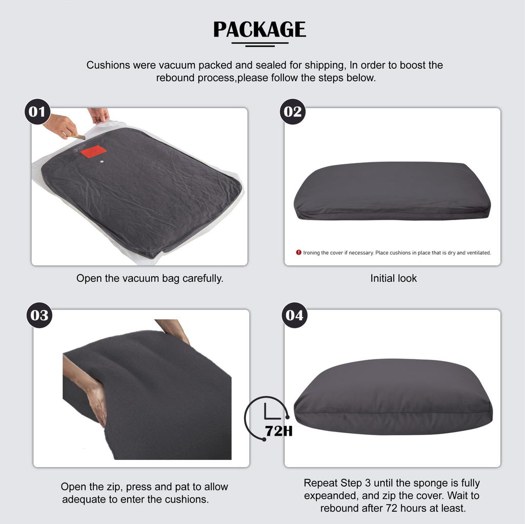 Black Velvet 74-Inch Convertible Futon Sofa Bed