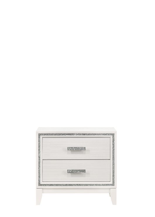 Haiden Nightstand, White Finish 28453