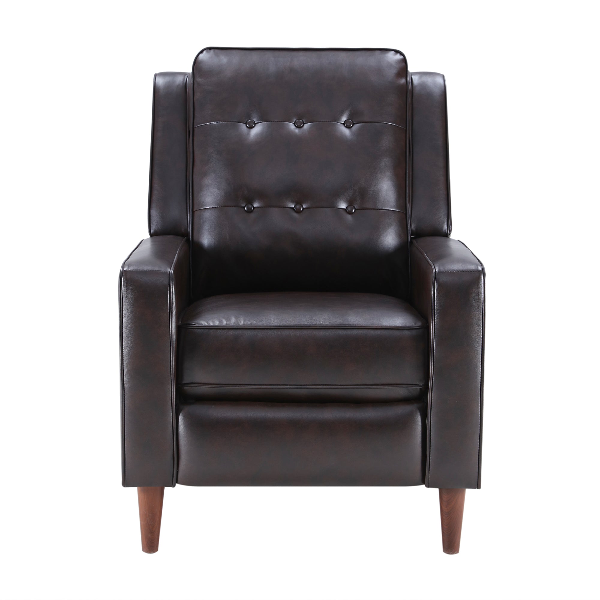 Push Back Recliner Manual Armchair with Medieval style Accent Chair for Living Room, Bedroom, Home Office