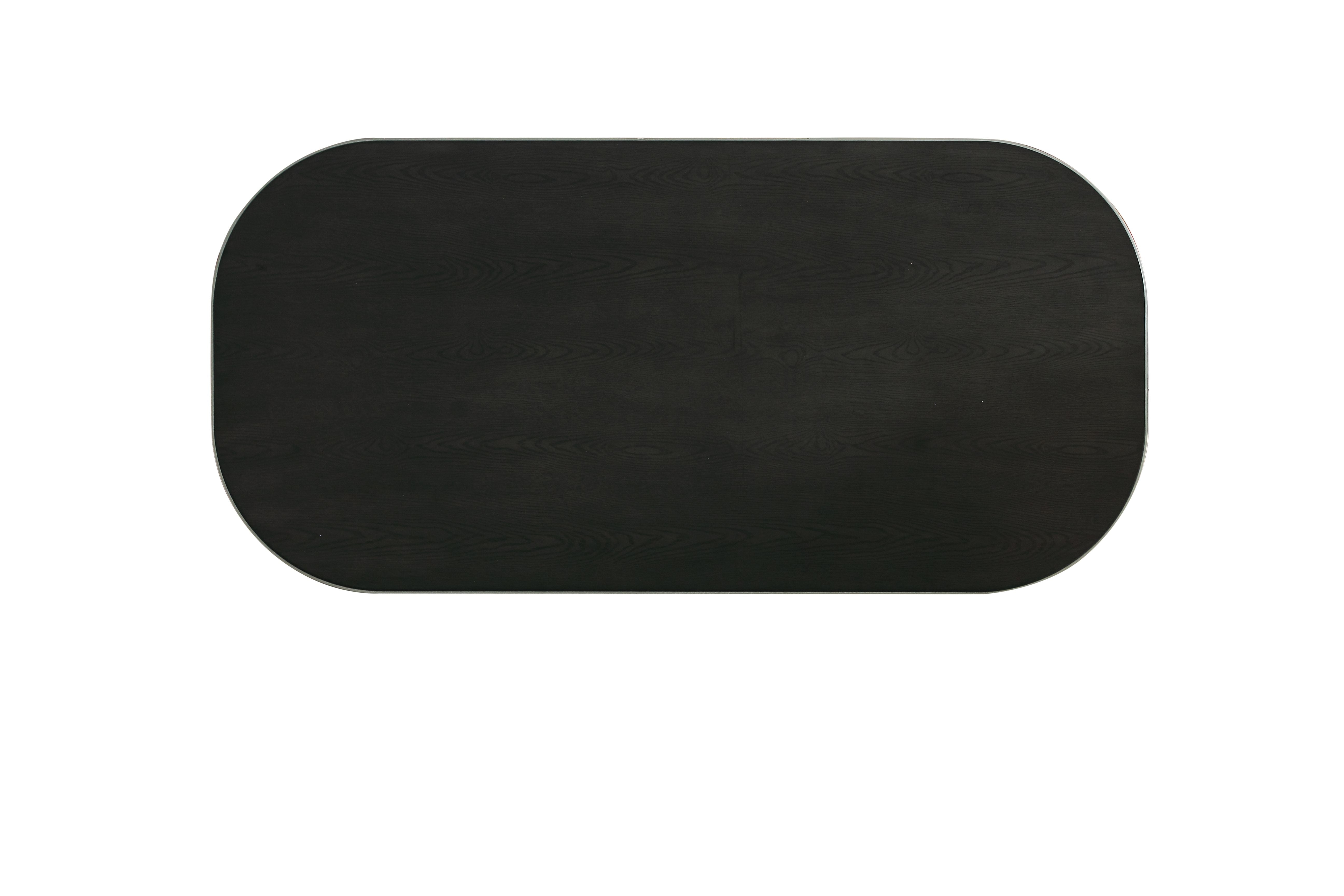 House Beatrice Dining Table, Charcoal Finish 68810