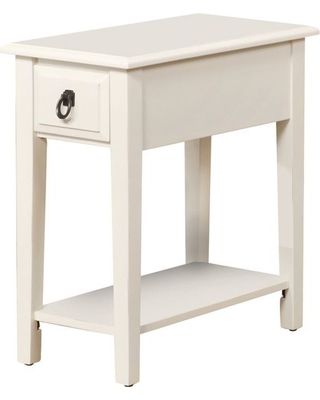 Jeana Side Table in White 80513