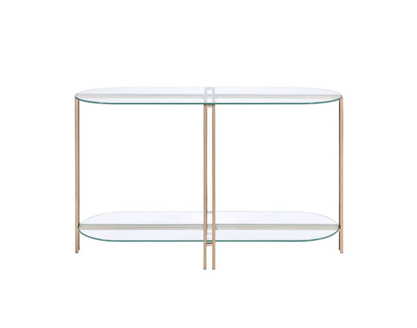 Veises Sofa Table, Champagne 82999