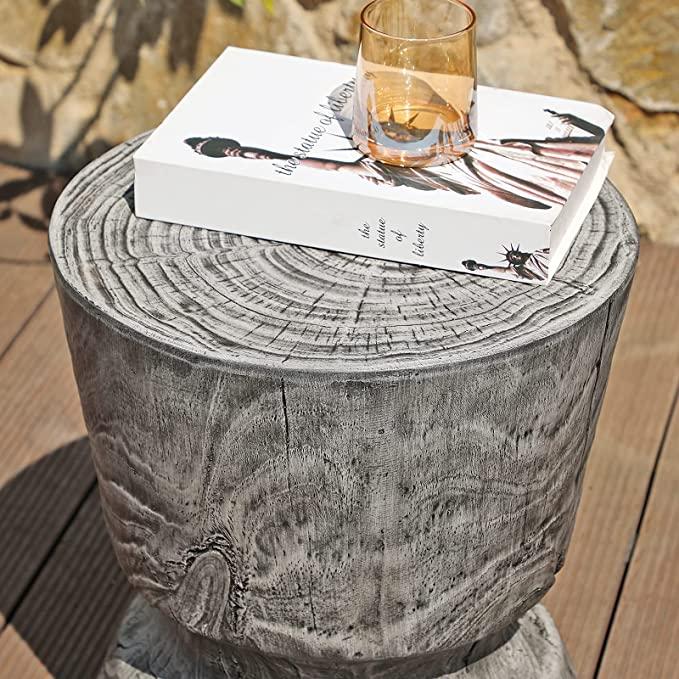 Outdoor Concrete Side Table